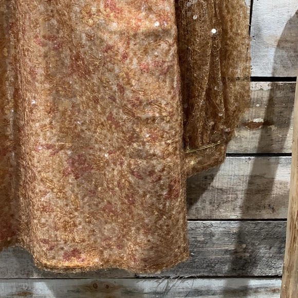 NWT FREE PEOPLE STARS ALIGN MINI SEQUIN DRESS GOLD Z216-1 - Picture 7 of 11